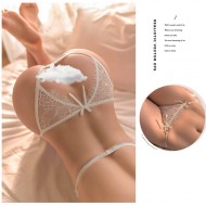 FEE ET MOI - Sexy Women Lace Panties 7101 (White) FEE ET MOI - Sexy Women Lace Panties 7101 (White)