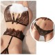 FEE ET MOI - Floral Lace Open-Crotch Women Panties (Black) FEE ET MOI - Floral Lace Open-Crotch Women Panties (Black)