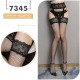 FEE ET MOI Sexy Lace Fishnet Stockings 7345 (Black) FEE ET MOI Sexy Lace Fishnet Stockings 7345 (Black)
