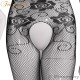 FEE ET MOI Sexy Seethrough Opened Body Stockings (Black)