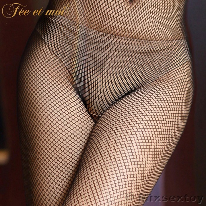 FEE ET MOI Sexy Seethrough Body Stockings (Black) FEE ET MOI Sexy Seethrough Body Stockings (Black)