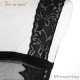FEE ET MOI Sexy Seethrough Opened Body Stockings (Black)