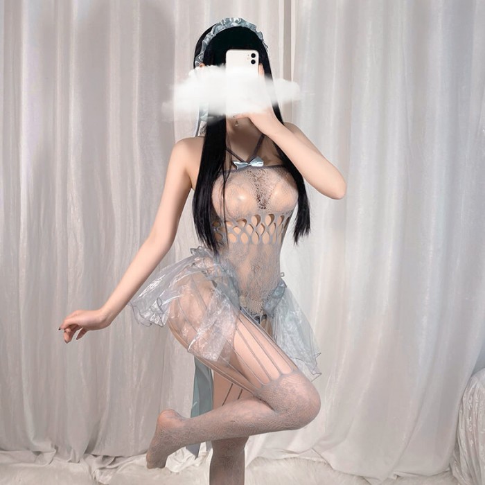FEE ET MOI - Enchanting Fairy Bodystocking (Grey)