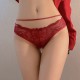 FEE ET MOI - Sexy Lace Open-Crotch Womens Panties (Burgundy) FEE ET MOI - Sexy Lace Open-Crotch Womens Panties (Burgundy)
