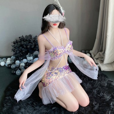 FEE ET MOI - Fantasy Mermaid Princess Dress (Purple) FEE ET MOI - Fantasy Mermaid Princess Dress (Purple)