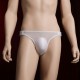 Feeetmoi - Men's Adjustable Sheer Underwear (White) Feeetmoi - Men's Adjustable Sheer Underwear (White)