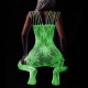 FEE ET MOI - Glow In The Dark Fishnet Bodystocking Dress (7481) FEE ET MOI - Glow In The Dark Fishnet Bodystocking Dress (7481)