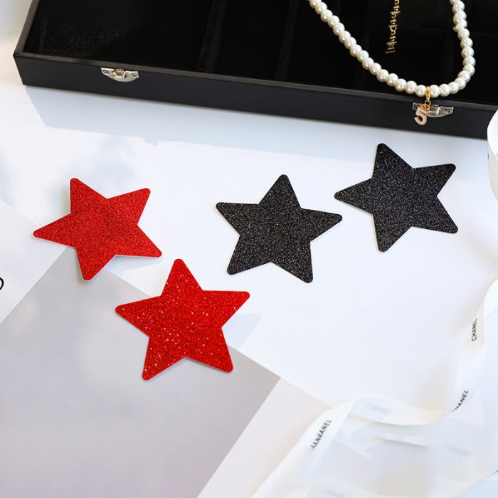 FEE ET MOI - Nipple Sticker Accessories (Black Star-shaped) FEE ET MOI - Nipple Sticker Accessories (Black Star-shaped)