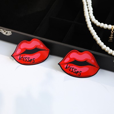 FEE ET MOI - Nipple Sticker Accessories (Red Lip-shaped) FEE ET MOI - Nipple Sticker Accessories (Red Lip-shaped)