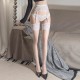 FEE ET MOI - Shiny Lace Corset Strappy Stockings (White) FEE ET MOI - Shiny Lace Corset Strappy Stockings (White)