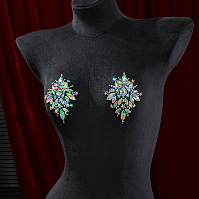 Feeetmoi - Sexy Girl Style Glimmering Diamond Nipple Stickers Feeetmoi - Sexy Girl Style Glimmering Diamond Nipple Stickers
