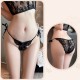 FEE ET MOI - Butterfly Tease Lace Strap Panties (Black) FEE ET MOI - Butterfly Tease Lace Strap Panties (Black)