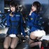 FEE ET MOI - Sexy FBI Officer Seductive Bodycon Catsuit (Blue)