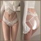 FEE ET MOI - Seductive Lace Open-Crotch Panties (White) FEE ET MOI - Seductive Lace Open-Crotch Panties (White)