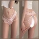 FEE ET MOI - Seductive Lace Open-Crotch Panties (Pink) FEE ET MOI - Seductive Lace Open-Crotch Panties (Pink)