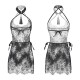 FEE ET MOI - Vintage Sheer Lace Tassels Cheongsam (Black) FEE ET MOI - Vintage Sheer Lace Tassels Cheongsam (Black)