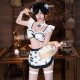 FEE ET MOI - Panda Pattern Chinese Girl Costume (Black - White) FEE ET MOI - Panda Pattern Chinese Girl Costume (Black - White)