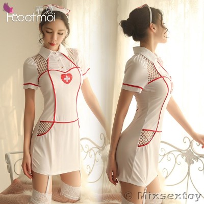 FEE ET MOI Sexy Nurses Uniform (White) FEE ET MOI Sexy Nurses Uniform (White)