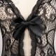 FEE ET MOI Sexy Seethrough Opened Body Stockings (White)