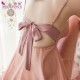 FEE ET MOI Sexy Lace Dress Seethrough Body Sleepwear (Pale Mauve) FEE ET MOI Sexy Lace Dress Seethrough Body Sleepwear (Pale Mauve)