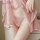 FEE ET MOI Sexy Lace Dress Seethrough Body Sleepwear (Pale Mauve) FEE ET MOI Sexy Lace Dress Seethrough Body Sleepwear (Pale Mauve)