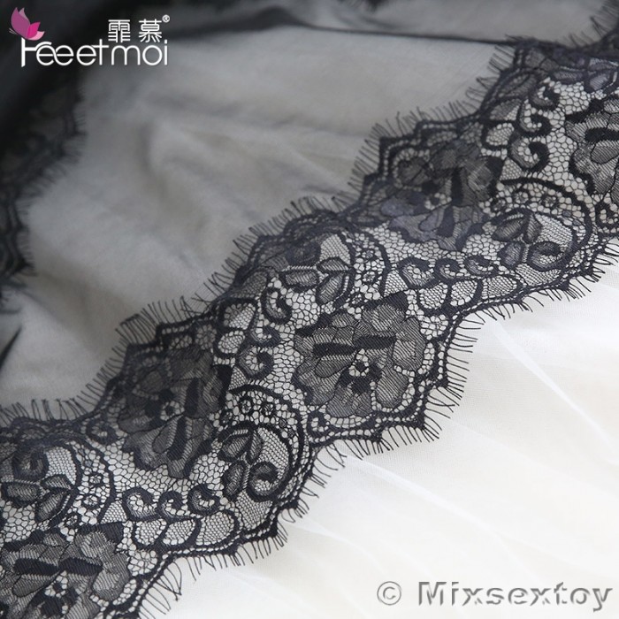 FEE ET MOI Sexy Lace Seethrough Body Sleepwear (Black) FEE ET MOI Sexy Lace Seethrough Body Sleepwear (Black)