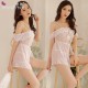 FEE ET MOI Sexy Lace Seethrough Body Sleepwear (White) FEE ET MOI Sexy Lace Seethrough Body Sleepwear (White)