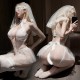 FEE ET MOI - Seductive Bridal Plunge Lace Crotchless Set (White) FEE ET MOI - Seductive Bridal Plunge Lace Crotchless Set (White)