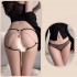 FEE ET MOI - Bell Chain Open-Butt Sheer Panty (Black)